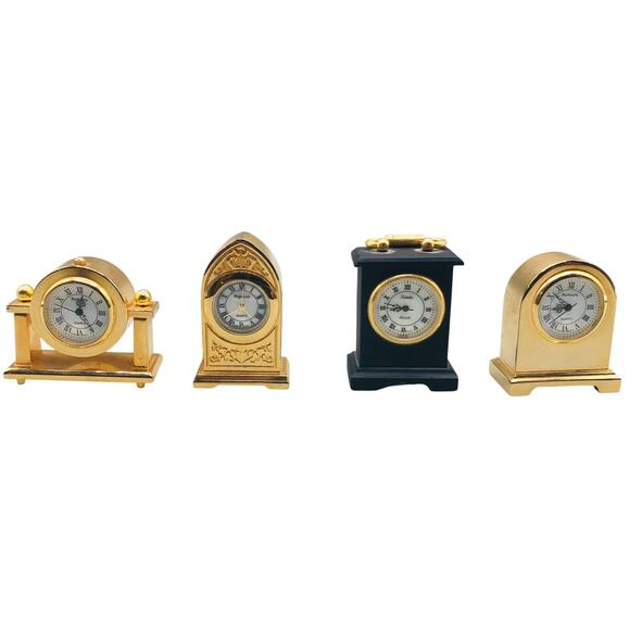 Rumours and one Xanadu Mini Clock Set 4x Needs Batteries - Picture 1 of 5